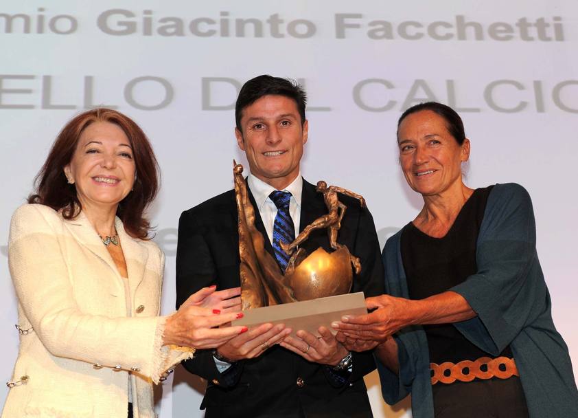 Zanetti vincitore nel 2012. La motivazione: 